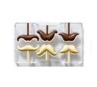 Decora 0050080 MOULE POUR CHOCOLAT MOUSTACHE 200X120X22MM, Autre