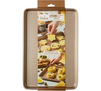 Décora Plat À Gâteaux Perforé Cookies 40X30 Gold Line 0070116