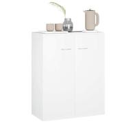 Décoratif - Buffet bahut - Placard de rangement moderne - blanc 60x30x75cm - bois d'ingénierie - pour entrée con1883339