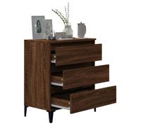 Décoratif - Buffet bahut - Placard de rangement moderne - Chêne marron 60x35x70cm - bois d'ingénierie - pour entrée con6184290