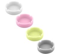 Décoratif Cendrier Rond en Silicone 4 Pièces Lumineux