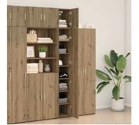Décoratif - Lot de 3 Buffets bas,meuble de rangement,Commode，Meuble d'appoint, Chêne artisanal 30x42,5x225cm con5554742