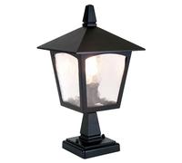 Décoratif Luminaires de Jardin Fiennes Hauteur:3 1,5cm Noir Rustique E27 D Loin