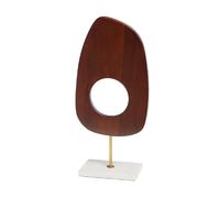 Décoration à poser en bois et en marbre