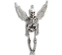 Décoration à suspendre squelette avec ailes Halloween taille unique G