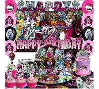 Decoration Anniversaire - INBOXXARTY - Monster High - Multicolore - Mixte - Contemporain