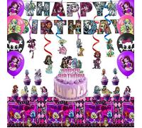 Decoration Anniversaire Monster High, Ballon Monster High Deco Anniversaire Kit Décoration Anniversaire