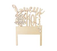 Décoration bois et LED Joyeux Noël Scrapcooking