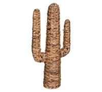 Atmosphera Cactus déco Hacienda – jacinthe tressée H.75 cm – Beige