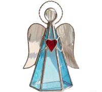 Décoration Céleste Acrylique pour Bougie Teintes Pastel(Blue) | Trois assorties, motif étoilé, lumière chaleureuse, pour idéal pour étagère table