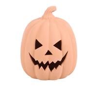 Décoration citrouille en terre cuite de 15 cm : décoration d'Halloween sans effort - Charme rustique, impressions durables - Installation facile pour une utilisation en intérieur/extérieur - Solution