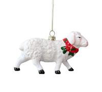 Décoration d ' Arbre de Vacances, Ornement moulé de Noël avec Boucle supérieure, décoration intérieure réutilisable pour cheminée, Mur, Porte d ' entrée