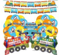 Décoration d'anniversaire : ballons en forme de voiture pour enfants