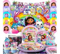 Décoration d'anniversaire - INBOXXARTY - Ballon Gabby - Multicolore - Pour enfants - Mixte