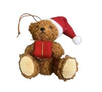 Décoration d'arbre de Noël, pendentif ours en peluche, pendentif de bureau, jolis ornements suspendus pour la maison, les fêtes, l'intérieur et l'extérieur, ours en peluche