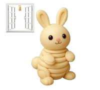 Décoration de boutons d'animaux 3D - Kit de fabrication de boutons de Noël amusants de 4 x 5 cm | Fournitures de fête de décoration pour la maison pour , fournitures de fête pour femmes, hommes