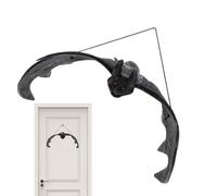 Décoration de chauve-souris en peluche réaliste à suspendre - Décoration murale effrayante - Décoration d'Halloween pour une atmosphère festive - Fenêtre de maison, plafond, arbre, porche, cour