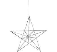 Eglo Décoration de fenêtre Étoile LED de Noël chromée 38 cm