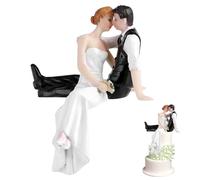 Décoration De Gâteau De Mariage En Plastique Pour Marié, Décoration Représentant La Mariée Et Le Marié, Figurine De Couple De Mariés, Figurines Gâteaux De Mariage Marié Pour Gâteau De Mariage