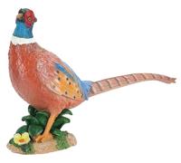 Décoration de jardin en résine représentant un faisan, 35 cm, figurine réaliste