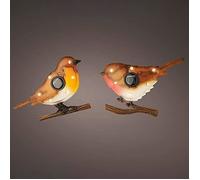 Décoration de jardin - LUMINEO - OISEAU SOLAIRE 894881 - Multicolore - 30 cm - Énergie solaire