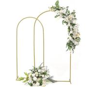 Décoration de mariage dorée, 2 pièces, fond doré, couple d'amoureux classique, ensemble de mariage, décoration pour anniversaire, cérémonie et fête