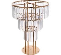 Décoration de mariage - Support rond / podium - Fer et acrylique - Revêtement galvanisé - Style moderne - Or