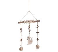 Décoration de Noël à suspendre en bois Rustique - Marron