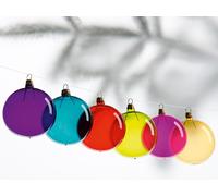 Décoration de Noël - Boules en verre Briefing Home Collections multicolore