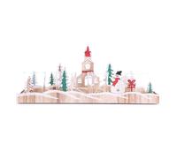 Décoration de Noël en bois Xmas Tradi - Beige