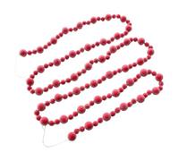 Décoration de Noël en forme de baies rouges 275 cm | Guirlande de sapin de Noël pour maison, école, appartement, dortoir, fête de mariage, vacances, jardin, cour, terrasse