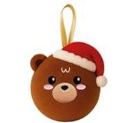Décoration de Noël en peluche Legami Ours Multicolore