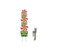 Décoration de Noël Signe de bonbons Lampe suspendue Facile à déplacer-Multicolore