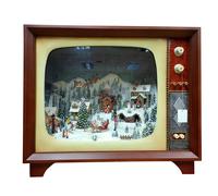Décoration de Noël TV big mountain/village Timstor OFFRE SPECIALE - 141917