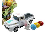 Décoration de Pâques de style ferme,Modèle de camion de style rural | Décoration de ramassage de petite ferme,Pour table, dortoir, salon, maison, cuisine, manteau de cheminée