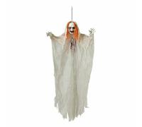 Décoration d'halloween fantôme pendentif BigBuy Home Blanc TU