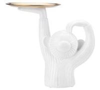Décoration d'Intérieur Crazy Monkey en Résine avec un Plateau TechKidz Blanc Blanc G