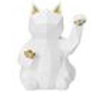 Décoration d'intérieur en résine - Modèle Lucky Cat - Blanc Blanc G