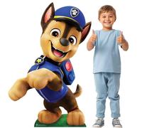 Décoration en carton Paw Patrol, personnage Chase, 133 cm