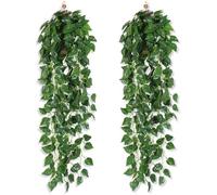 Décoration en lierre artificiel, lot de 2, pour l'intérieur, décoration d'intérieur, mariage