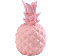 Décoration en résine ananas avec essence de design nordique pour étagère de table ou décoration de bureau dans un appartement, un bureau ou un studio contemporain (rose)