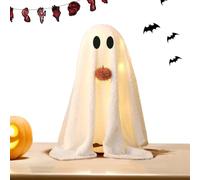 Décoration Fantôme Halloween Décorations De Fête À Piles Effrayantes Sur Le | Objet Déco Halloween Lueur LED Pour Fête De Maison Hantée Sur La Table De Cuisine À