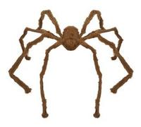 Décoration Halloween avec araignée géante marron de 128 cm (x1) REF/22701 - ptit clown marron G