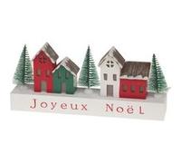 Décoration Joyeux Noël à poser - Amadeus - Multicolore - Multicolore G