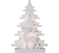 Décoration lumineuse GRANDY en bois blanc LED 15x0,06W