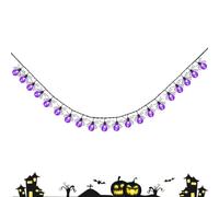 Décoration lumineuse Halloween Accessoire festif avec 20 ampoules araignée | Guirlandes Lumineuses Araignée Halloween Pour Jardin, Terrasse, Porte, Arbre, Maison Hantée