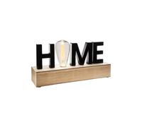Décoration Lumineuse Led "Home" 34cm Noir