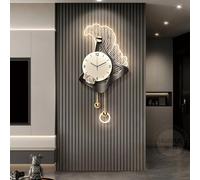 Décoration murale 3D à suspendre, sculptures LED avec prise d'alimentation, pour salon, chambre à coucher, couloir, entrée, intérieur