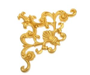 Décoration Murale à Motif Floral PVC Craft pour Plafond Moderne | Applique Décorative Sculptée, Finition Européenne Classique, Facile à Nettoyer, Installation Simple, pour Toute Pièce