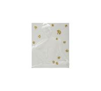 Mauro Ferretti Panneau décoratif Bouddha en résine 55 cm Blanc et Or